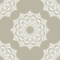 Orient Damask Seamless Background With Arabesques