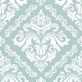 Orient Damask Seamless Background With Arabesques