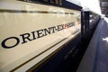 Orient Express train Royalty Free Stock Photo