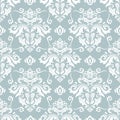 Orient Damask Seamless Background With Arabesques