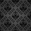 Orient Seamless Vector Dark Background