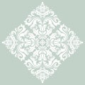 Orient vector ornamental round lace