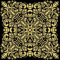 Oriental Abstract Vector Pattern Royalty Free Stock Photo