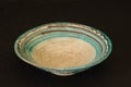 Oriental antique ceramic plate