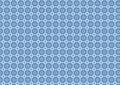 Blue Floral Vintage Geometric Ornamental Oriental Arabian Tile Textile Pattern Background Wallpaper
