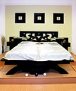 Oriental bed Royalty Free Stock Photo