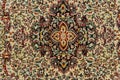 Oriental carpet texture Royalty Free Stock Photo