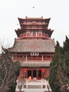 Oriental characteristics Kaifeng`s famous Buddhist temple