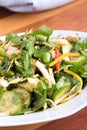 Oriental chicken fresh salad bowl