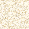 Oriental clouds pattern