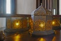 Oriental corner table lamp corner table