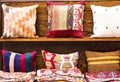 Oriental cushions Royalty Free Stock Photo