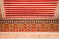 Oriental decorative ceiling in the Bahia Palace, Marrakech Royalty Free Stock Photo