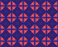 Oriental ethnic geometric seamless Tile pattern made with various traditional elements style design Royalty Free Stock Photo