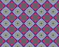 Oriental ethnic geometric seamless Tile pattern made with various traditional elements style design