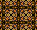 Oriental ethnic geometric seamless Tile pattern made with various traditional elements style design Royalty Free Stock Photo