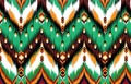 Oriental ethnic seamless pattern traditional background Design for carpet,wallpaper,clothing,wrapping,batik,fabric,Vector illustra Royalty Free Stock Photo