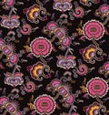 Oriental Floral Pattern