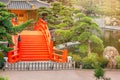 Pavilion in Nan Lian Garden, Hong Kong Royalty Free Stock Photo