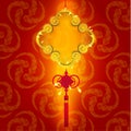 Oriental Happy Chinese New Year Element Vector Royalty Free Stock Photo
