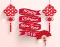 Oriental Happy Chinese New Year Vector
