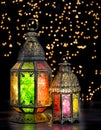 Oriental light lantern holidays decoration Ramadan kareem