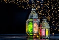 Oriental light lantern Islamic holidays decoration