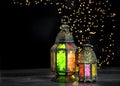 Oriental light lantern Islamic holidays decoration