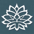 Oriental lotus flower the symbol