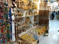 Oriental market in old Jerusalem offers variety of middle east products