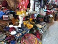 Oriental market in old Jerusalem offers variety of middle east products