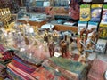 Oriental market in old Jerusalem offers variety of middle east products