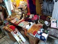 Oriental market in old Jerusalem offers variety of middle east products