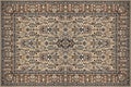 Oriental Ornate Traditional Carpet Texture Royalty Free Stock Photo
