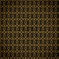 Oriental pattern design black and gold, luxury arabic or islamic ornament abstarct wallpaper