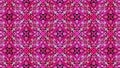 Oriental pattern â Floral design â pink purple and black colors Royalty Free Stock Photo