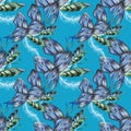 Oriental pattern for silk and fabric