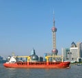 Oriental Pearl Tower and Cargo