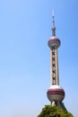 Oriental Pearl Tower, Shanghai Royalty Free Stock Photo