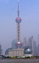 Oriental Pearl Tower, Shanghai, China Royalty Free Stock Photo