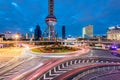 Oriental Pearl Tower, Shanghai, China. Royalty Free Stock Photo