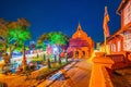 The oriental red building in Melaka, Malacca, Malaysia Royalty Free Stock Photo