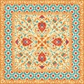 Oriental rug vector pattern