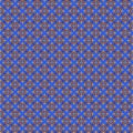 Oriental style Bright geometric mosaic checkered wallpapers Blue background Decorative tile, fabric, wrapping paper pattern