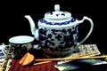 Oriental Tea Set Royalty Free Stock Photo