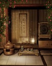 Oriental teahouse 1 Royalty Free Stock Photo