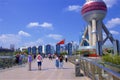 Oriental tower in Shanghai , China