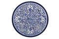 Oriental Tunisian Plate Royalty Free Stock Photo