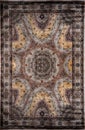 Oriental turkish-azerbaijan carpet. Royalty Free Stock Photo