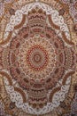 Oriental turkish-azerbaijan carpet. Royalty Free Stock Photo